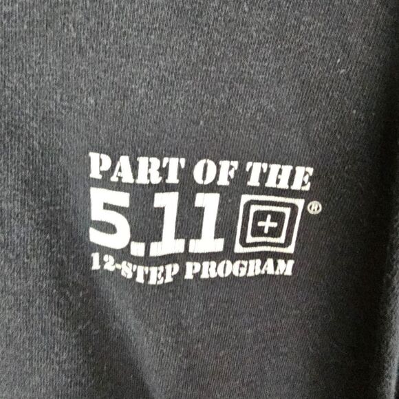 5.11 Tactical Charcoal Graphic Tee - Picture 3 of 4